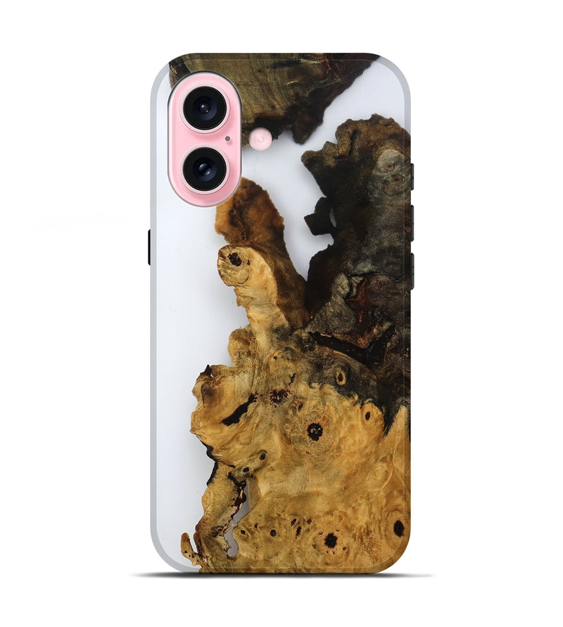 iPhone 17 Wood Live Edge Phone Case - Allie (Clear, 789266)