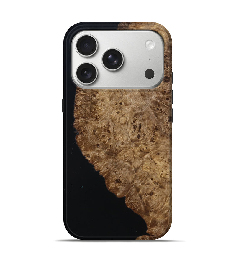 iPhone 17 Pro Wood Live Edge Phone Case - Maxwell (Wood Burl, 789278)