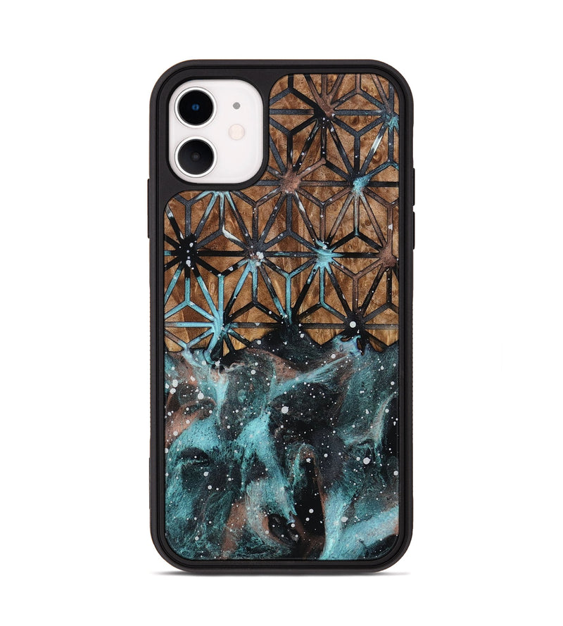 iPhone 11 Wood Phone Case - January (Cosmos, 789344)