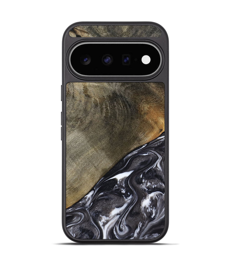 Pixel 11 Wood Phone Case - Ariya (Black & White, 789418)