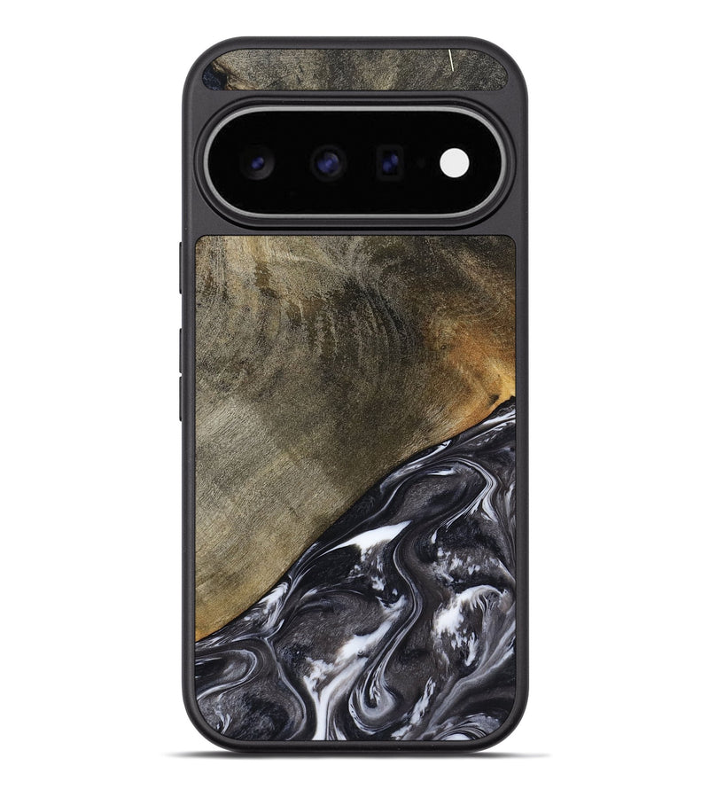 Pixel 11 Pro XL Wood Phone Case - Ariya (Black & White, 789418)