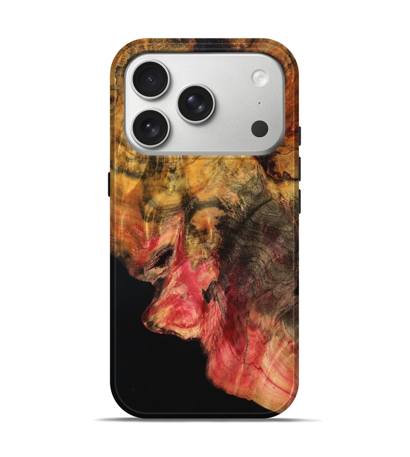 iPhone 17 Pro Wood Live Edge Phone Case - Shepard (Double Dyed, 789451)