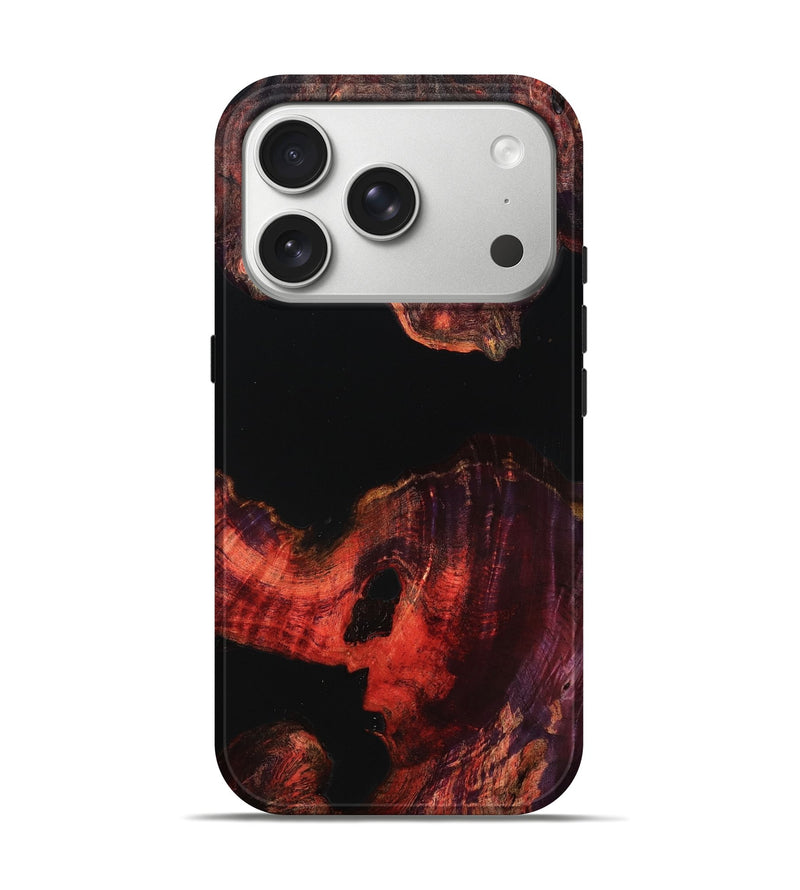 iPhone 17 Pro Wood Live Edge Phone Case - Junius (Double Dyed, 789452)