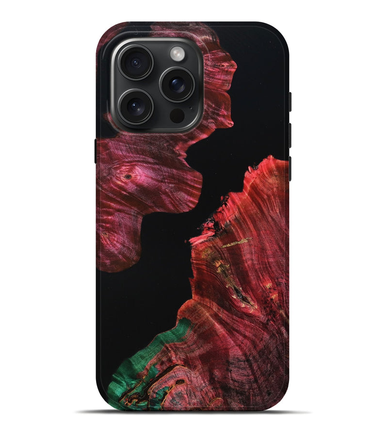 iPhone 16 Pro Max Wood Live Edge Phone Case - Maximus (Double Dyed, 789457)