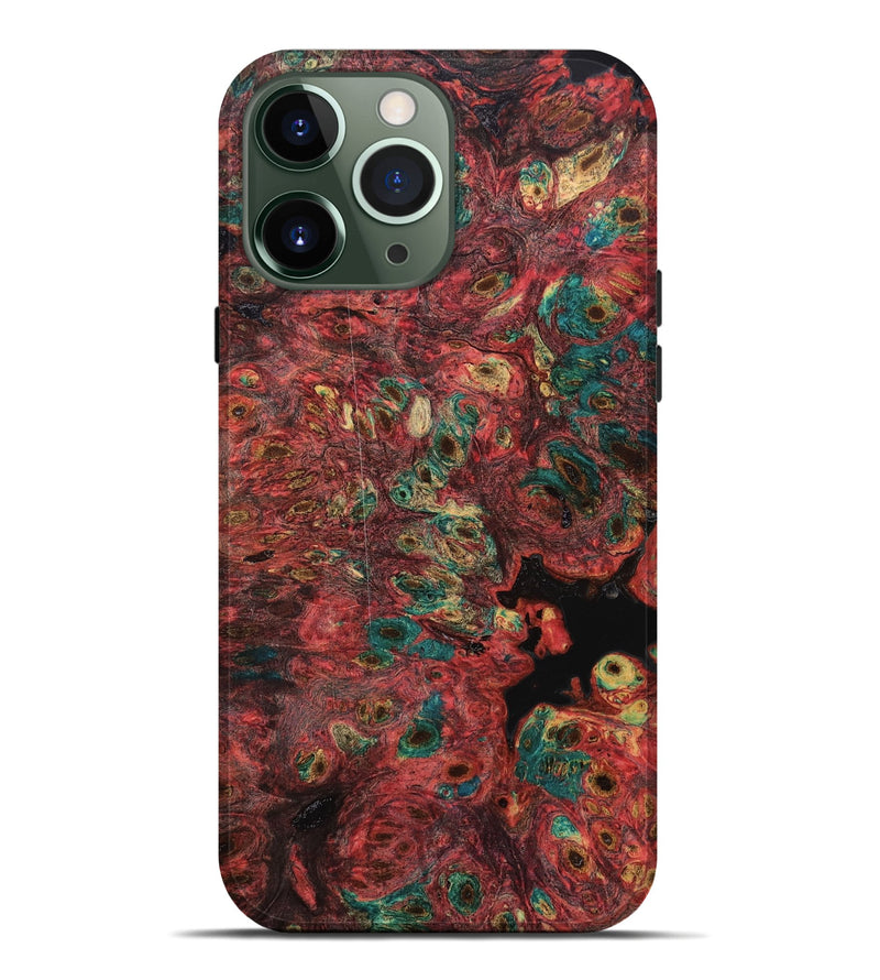 iPhone 13 Pro Max Wood Live Edge Phone Case - Agnes (Double Dyed, 789460)
