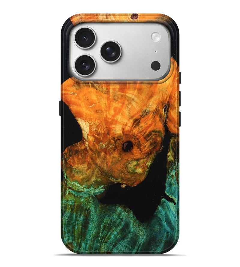 iPhone 17 Pro Max Wood Live Edge Phone Case - Dani (Double Dyed, 789461)