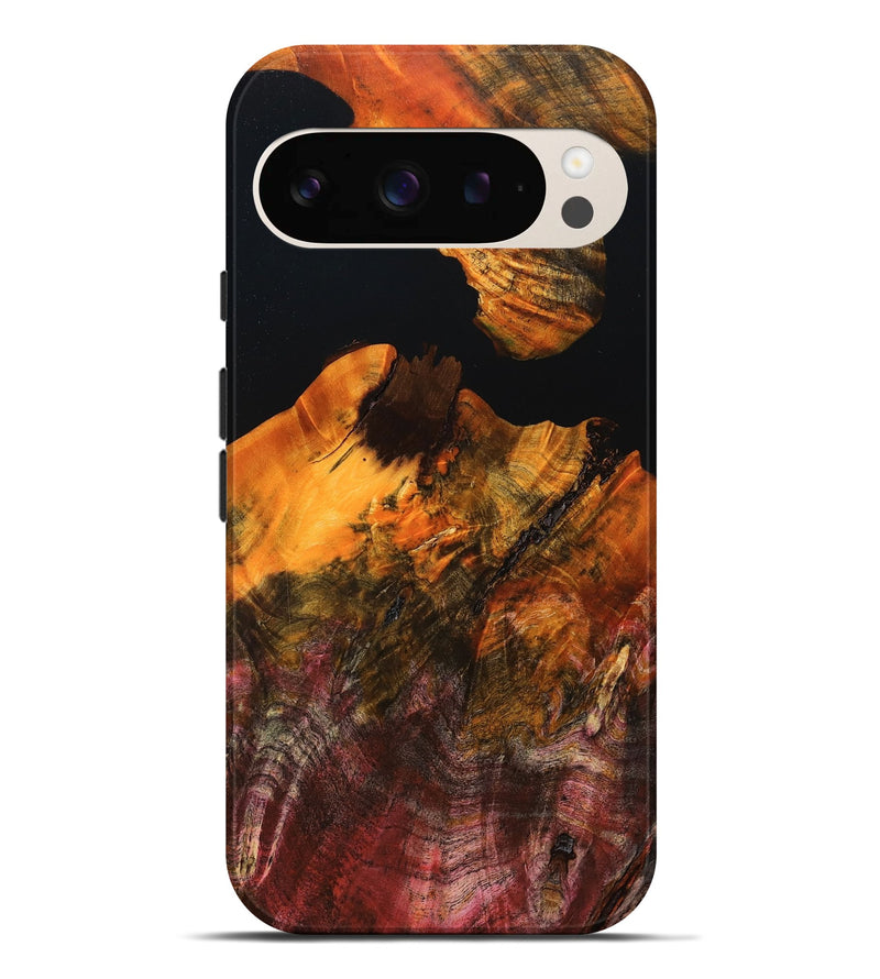 Pixel 9 Pro XL Wood Live Edge Phone Case - Caleigh (Double Dyed, 789462)