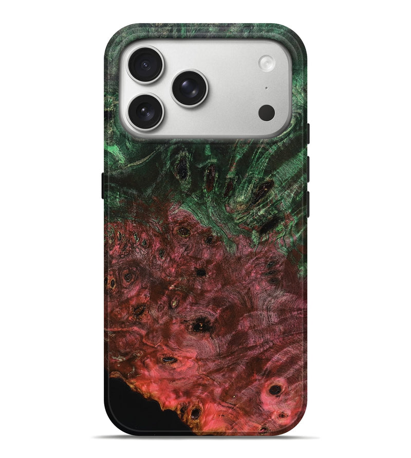 iPhone 17 Pro Max Wood Live Edge Phone Case - Kadeem (Double Dyed, 789464)