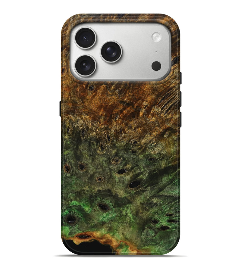iPhone 17 Pro Max Wood Live Edge Phone Case - Dominik (Double Dyed, 789473)