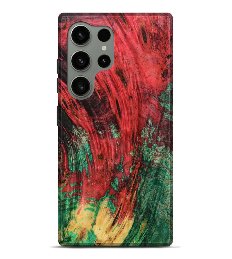 Galaxy S24 Ultra Wood Live Edge Phone Case - Alitzel (Double Dyed, 789480)