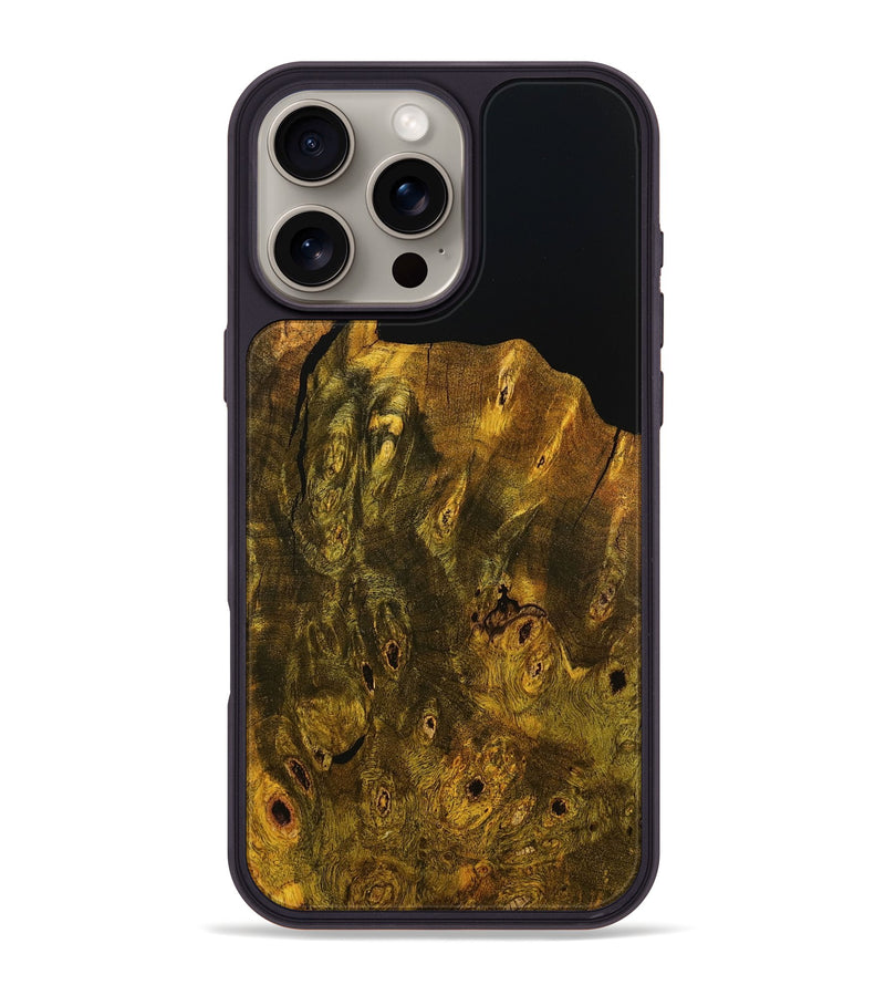 iPhone 16 Pro Max Wood Phone Case - Kanisha (Double Dyed, 789509)