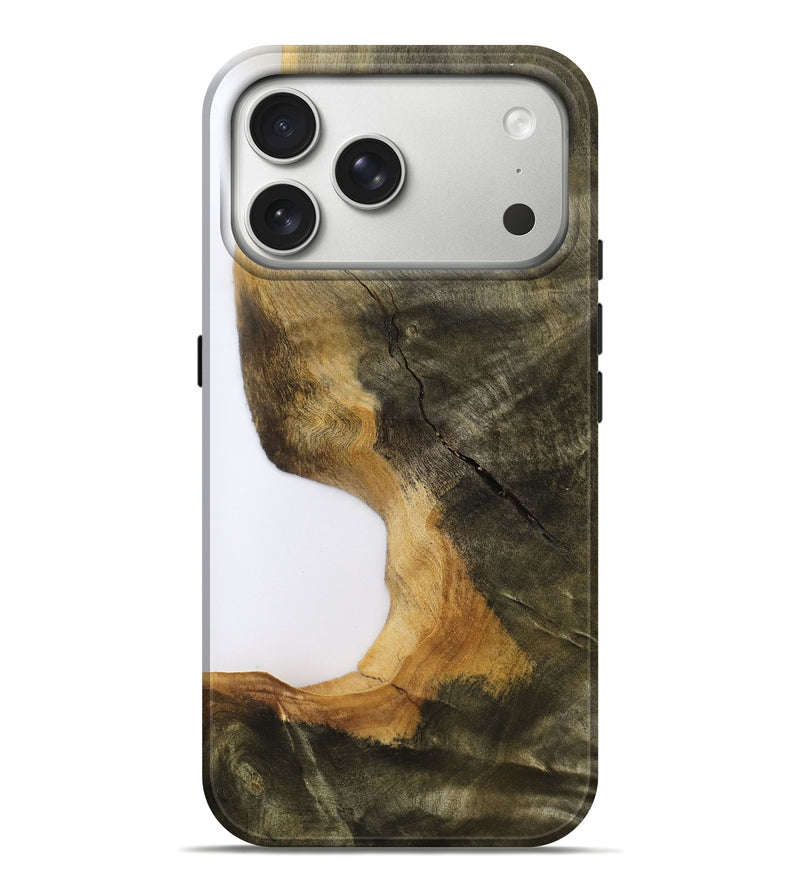 iPhone 17 Pro Max Wood Live Edge Phone Case - Lavinia (Clear, 789629)
