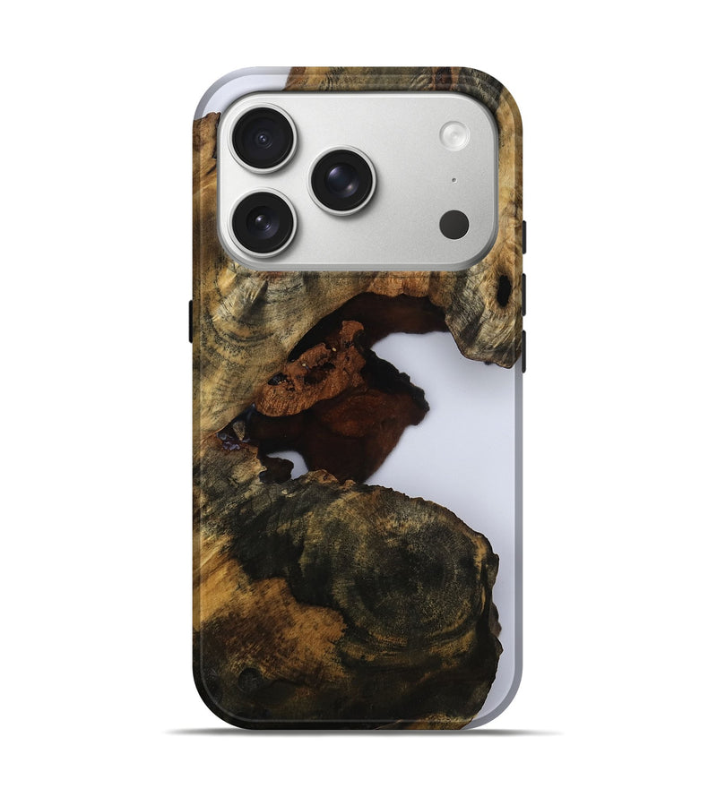iPhone 17 Pro Wood Live Edge Phone Case - Avyaan (Clear, 789641)