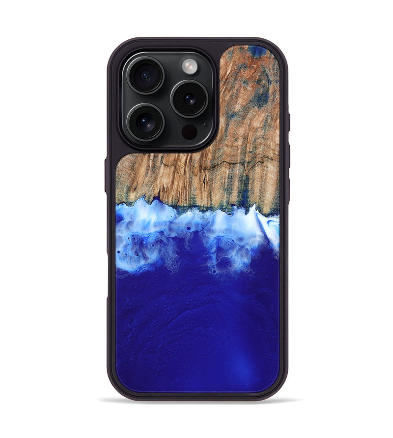 iPhone 16 Pro Wood Phone Case - Hattie (Coastal, 789714)