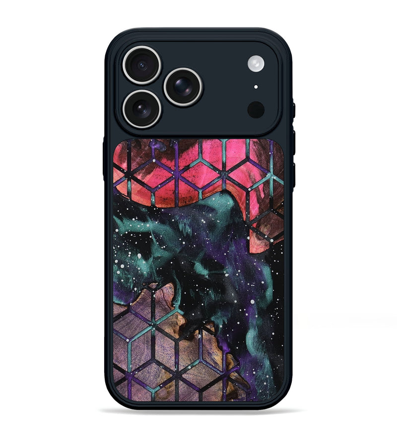 iPhone 17 Pro Max Wood Phone Case - Florene (Cosmos, 789753)