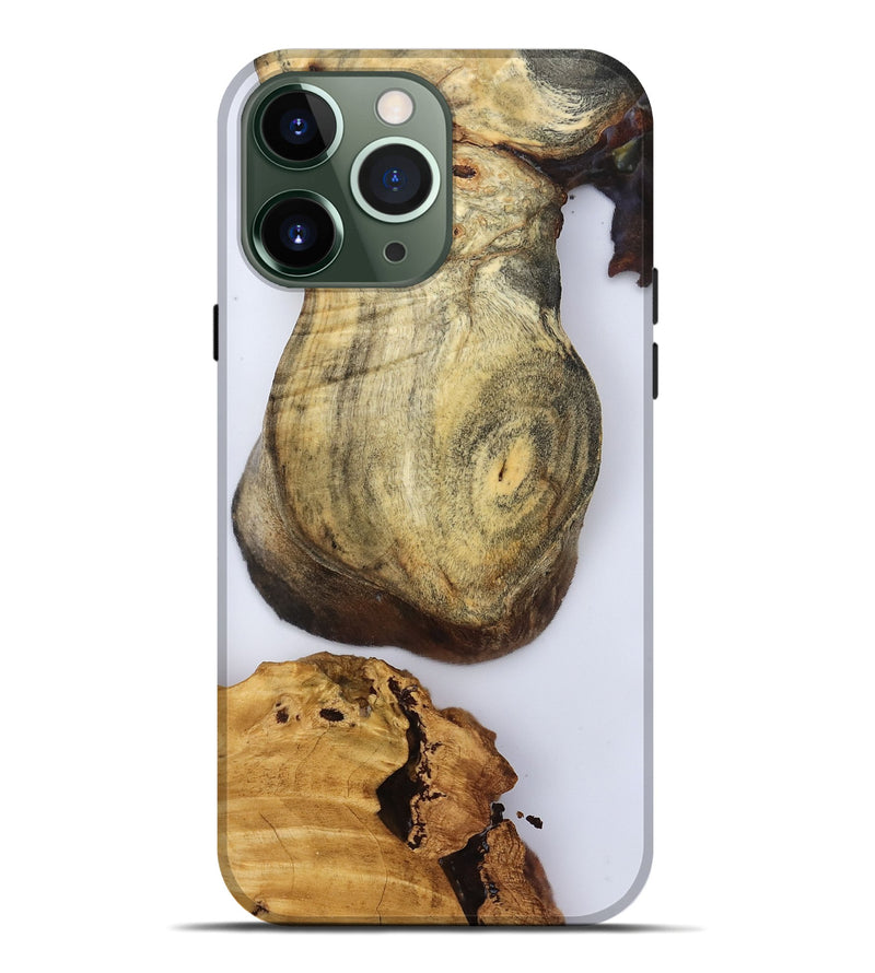 iPhone 13 Pro Max Wood Live Edge Phone Case - Dorothy (Clear, 789789)