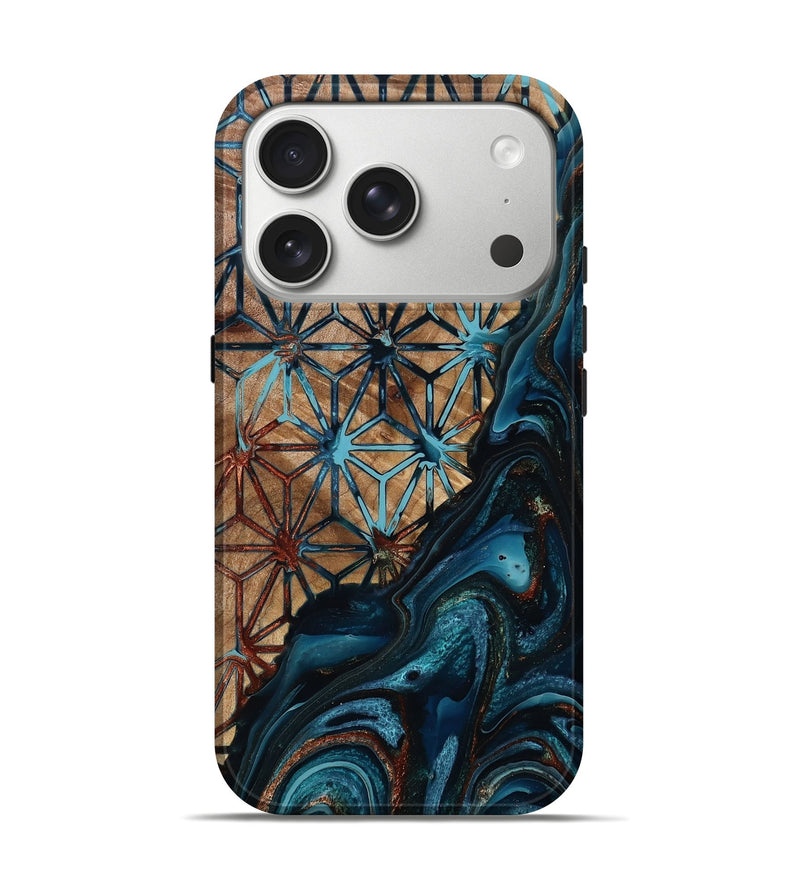 iPhone 17 Pro Wood Live Edge Phone Case - Lissie (Pattern, 789822)