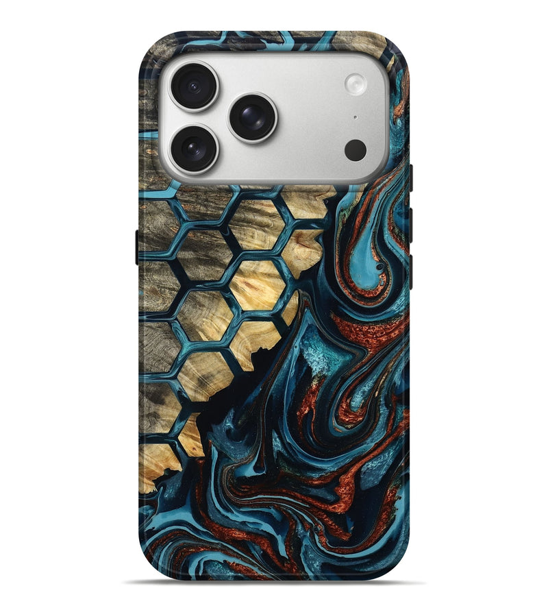 iPhone 17 Pro Max Wood Live Edge Phone Case - Kairi (Pattern, 789829)