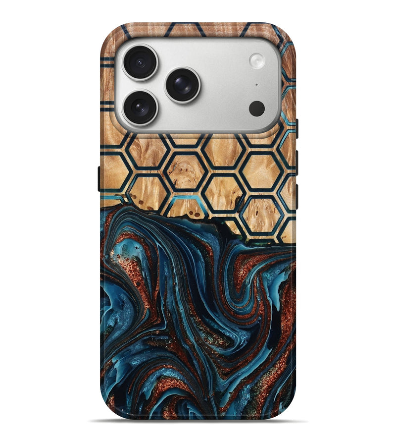 iPhone 17 Pro Max Wood Live Edge Phone Case - Rob (Pattern, 789831)