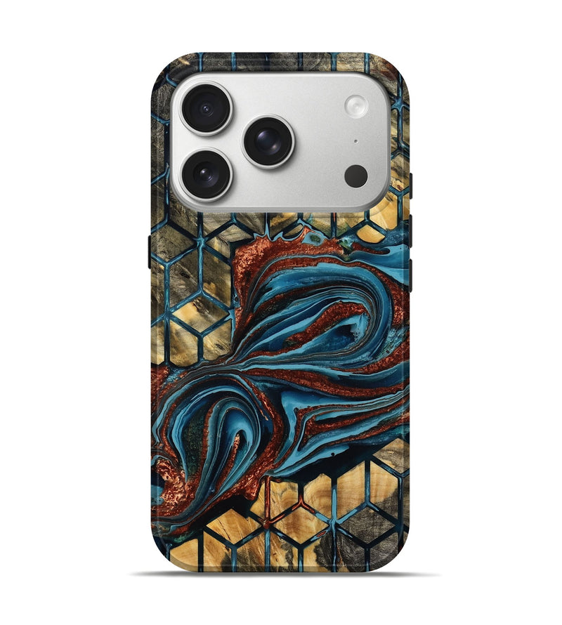 iPhone 17 Pro Wood Live Edge Phone Case - Jerald (Pattern, 789850)