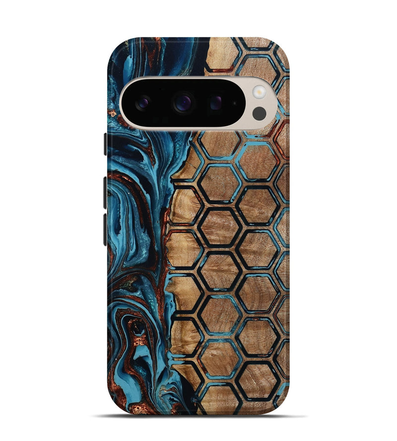 Pixel 10 Pro Wood Live Edge Phone Case - Lige (Pattern, 789851)