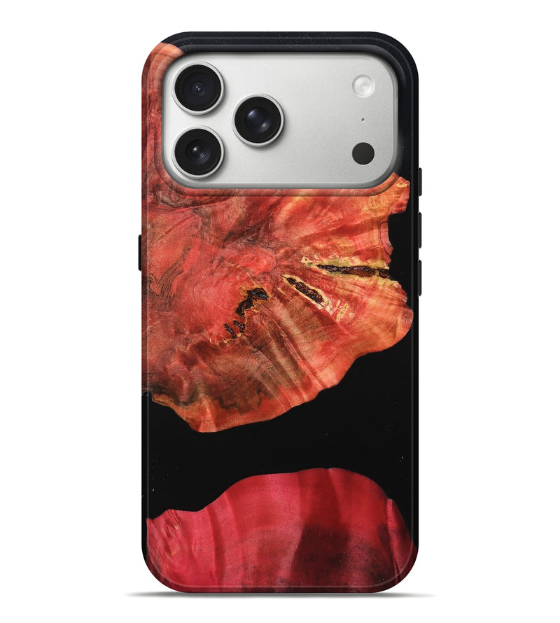 iPhone 17 Pro Max Wood Live Edge Phone Case - Kayla (Double Dyed, 789852)