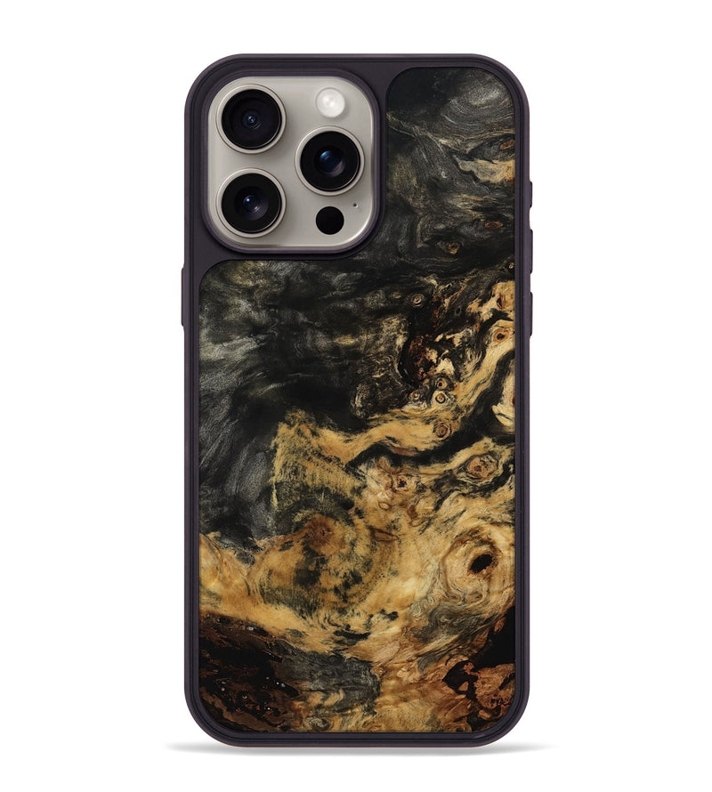 iPhone 15 Pro Max Wood Phone Case - Roseann (Wood Burl, 789998)