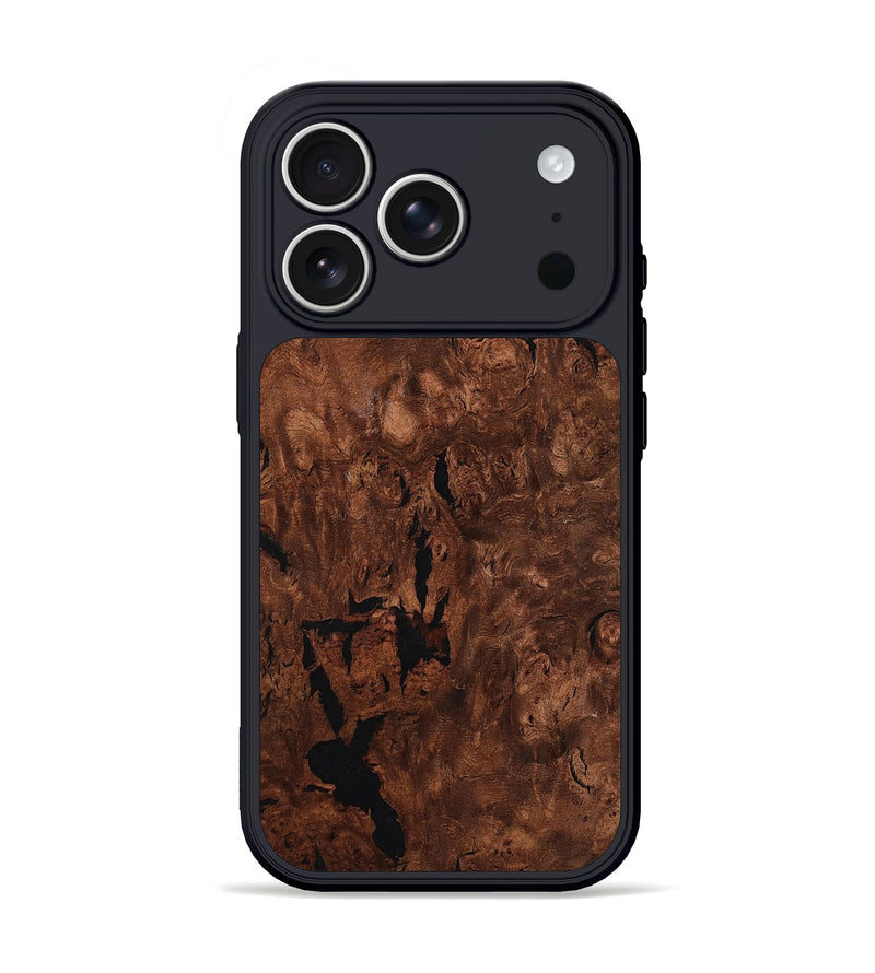 iPhone 17 Pro Wood Phone Case - Inga (Wood Burl, 790003)