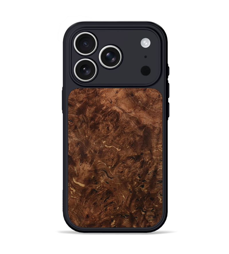 iPhone 17 Pro Wood Phone Case - Robert (Wood Burl, 790005)