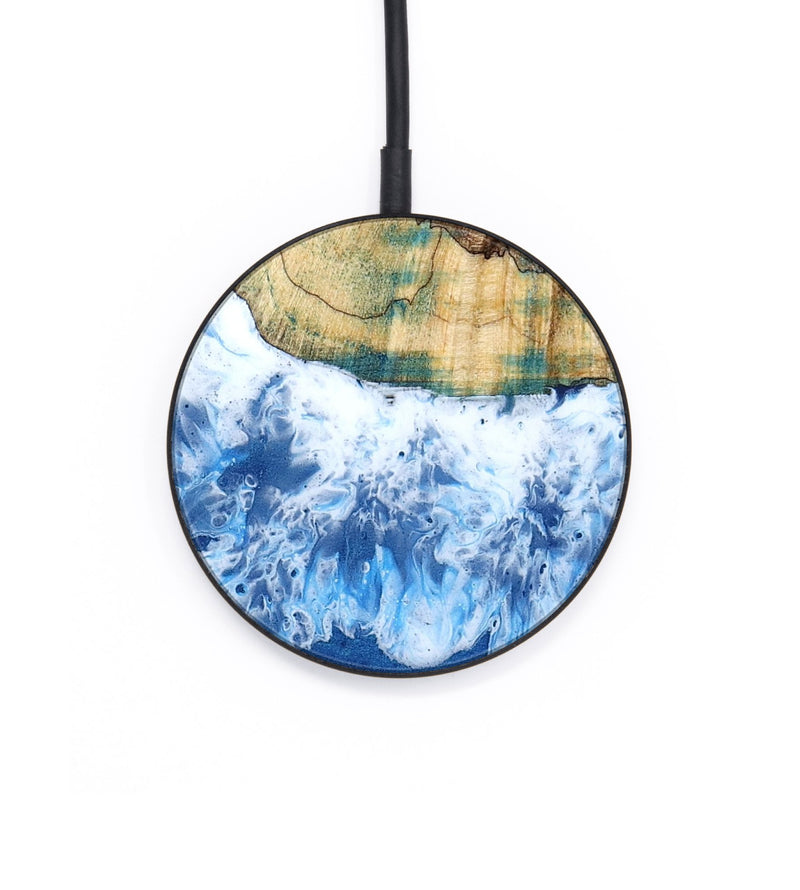 Circle Wood Wireless Charger - Stoney (Coastal, 790011)