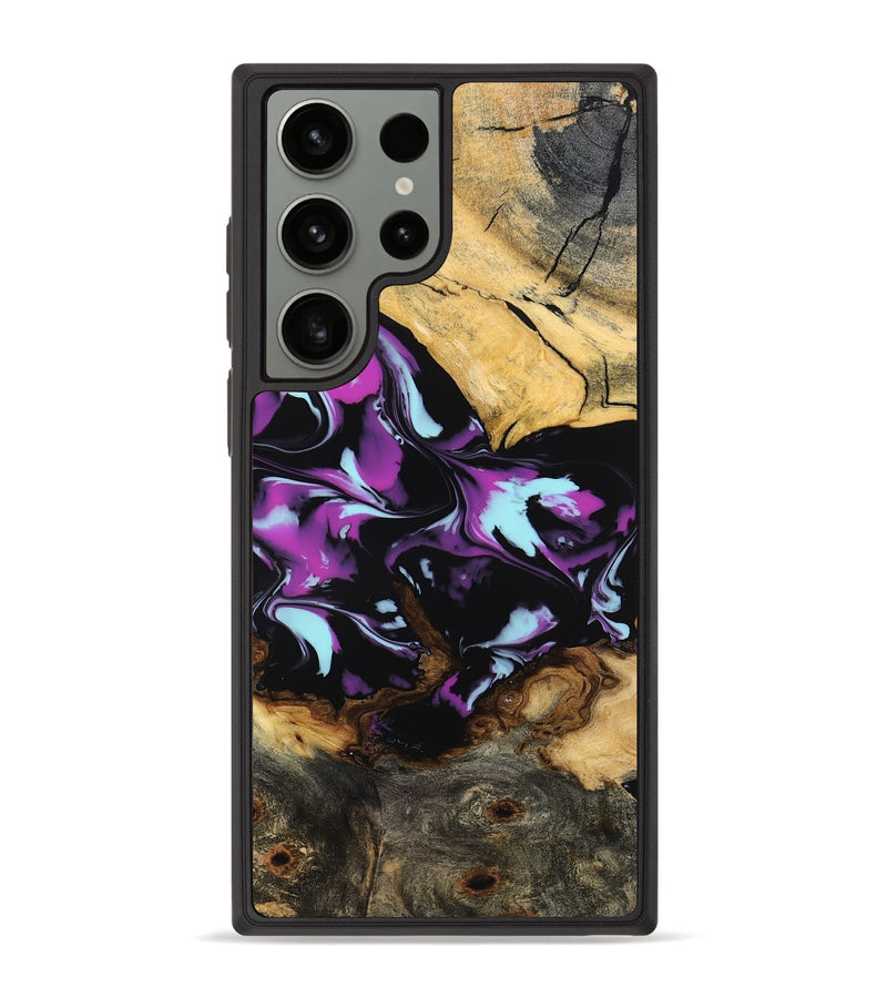 Galaxy S23 Ultra Wood Phone Case - Lucian (Purple, 790049)