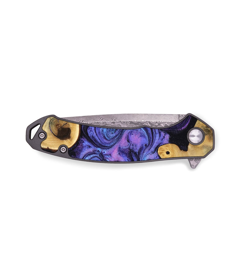 EDC Wood Pocket Knife - Bellamy (Purple, 790146)