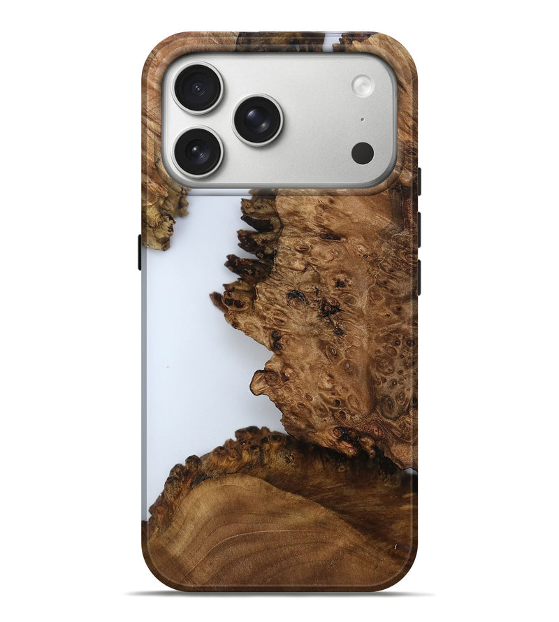 iPhone 17 Pro Max Wood Live Edge Phone Case - Karyn (Clear, 790155)