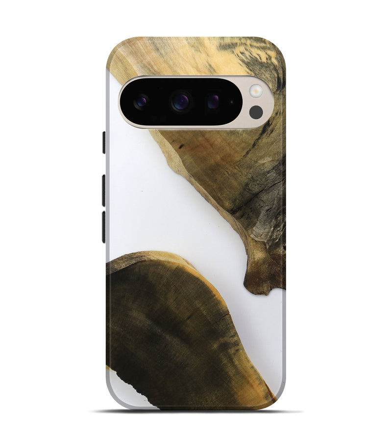 Pixel 10 Pro Wood Live Edge Phone Case - Arminta (Clear, 790160)