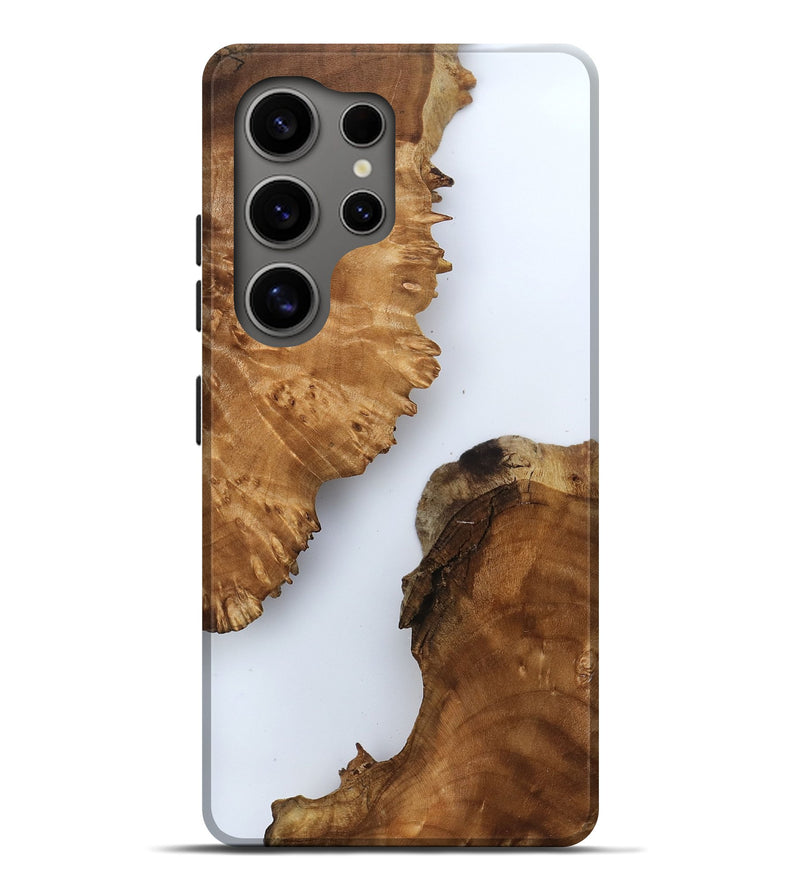 Galaxy S25 Ultra Wood Live Edge Phone Case - Cayden (Clear, 790178)