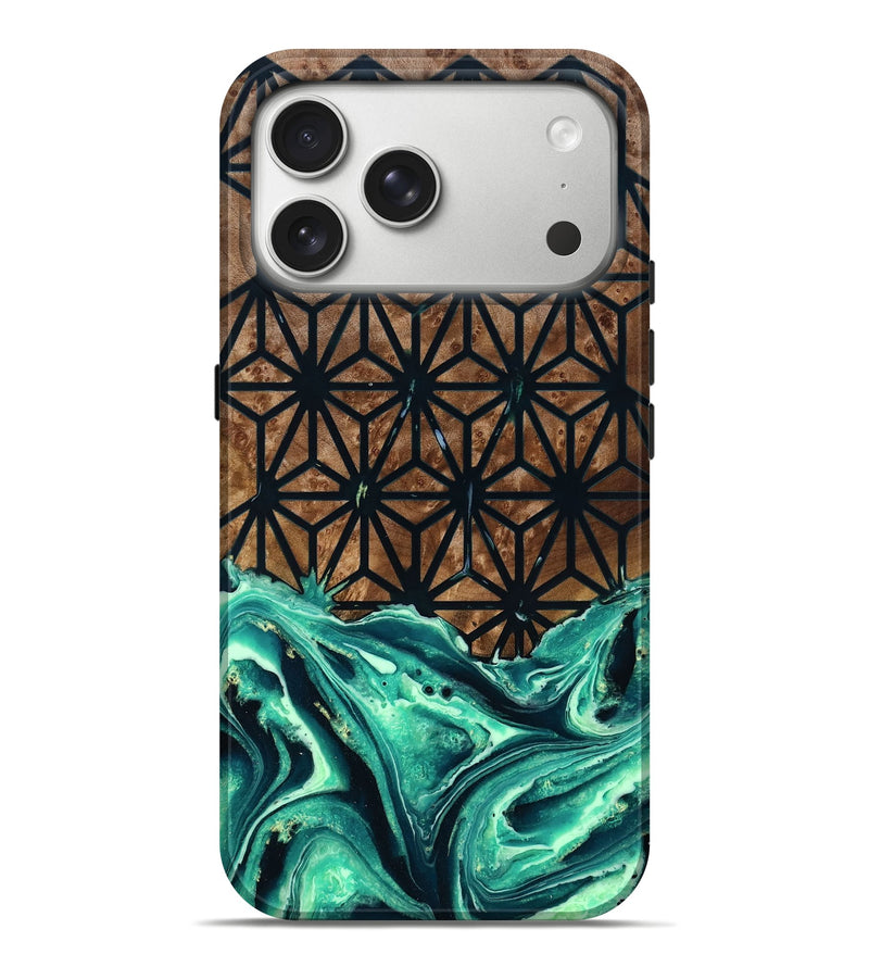iPhone 17 Pro Max Wood Live Edge Phone Case - Errol (Pattern, 790188)