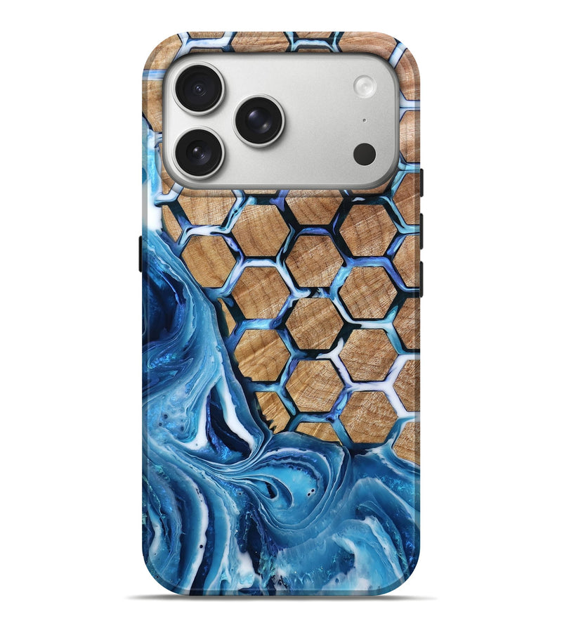 iPhone 17 Pro Max Wood Live Edge Phone Case - Joretta (Pattern, 790201)