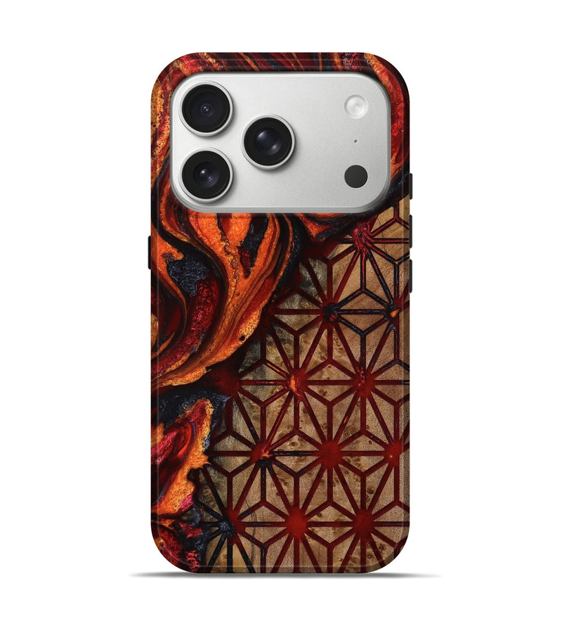 iPhone 17 Pro Wood Live Edge Phone Case - Dayton (Pattern, 790214)