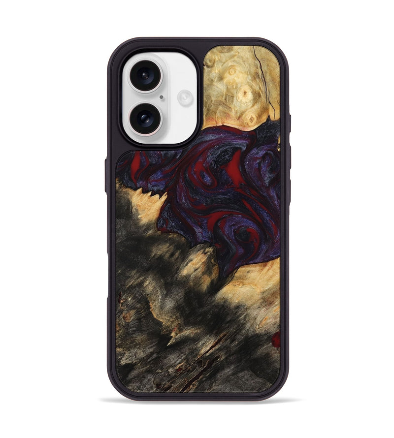iPhone 17 Wood Phone Case - Garnet (Red, 790233)