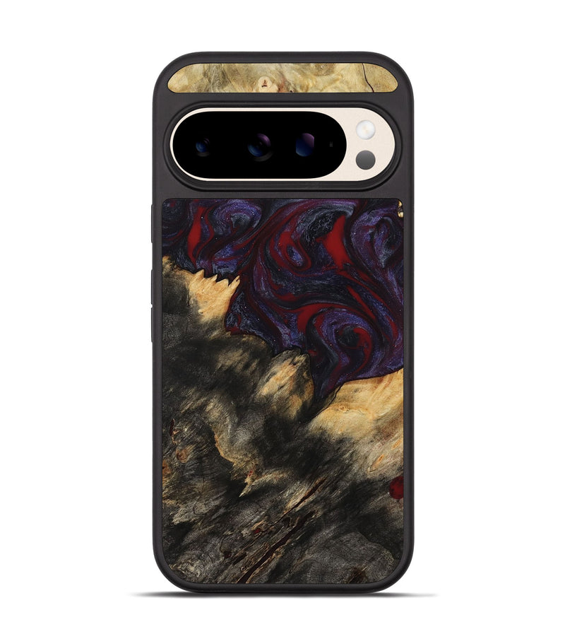 Pixel 10 Pro Wood Phone Case - Garnet (Red, 790233)