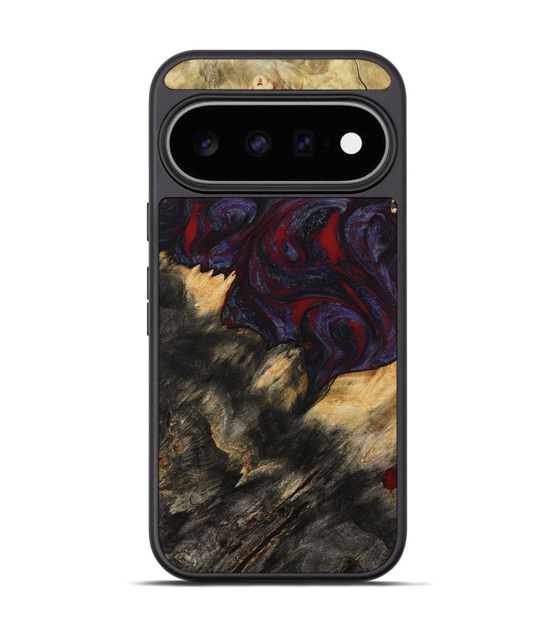 Pixel 11 Pro Wood Phone Case - Garnet (Red, 790233)