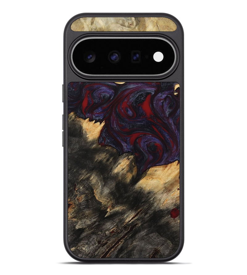Pixel 11 Pro XL Wood Phone Case - Garnet (Red, 790233)