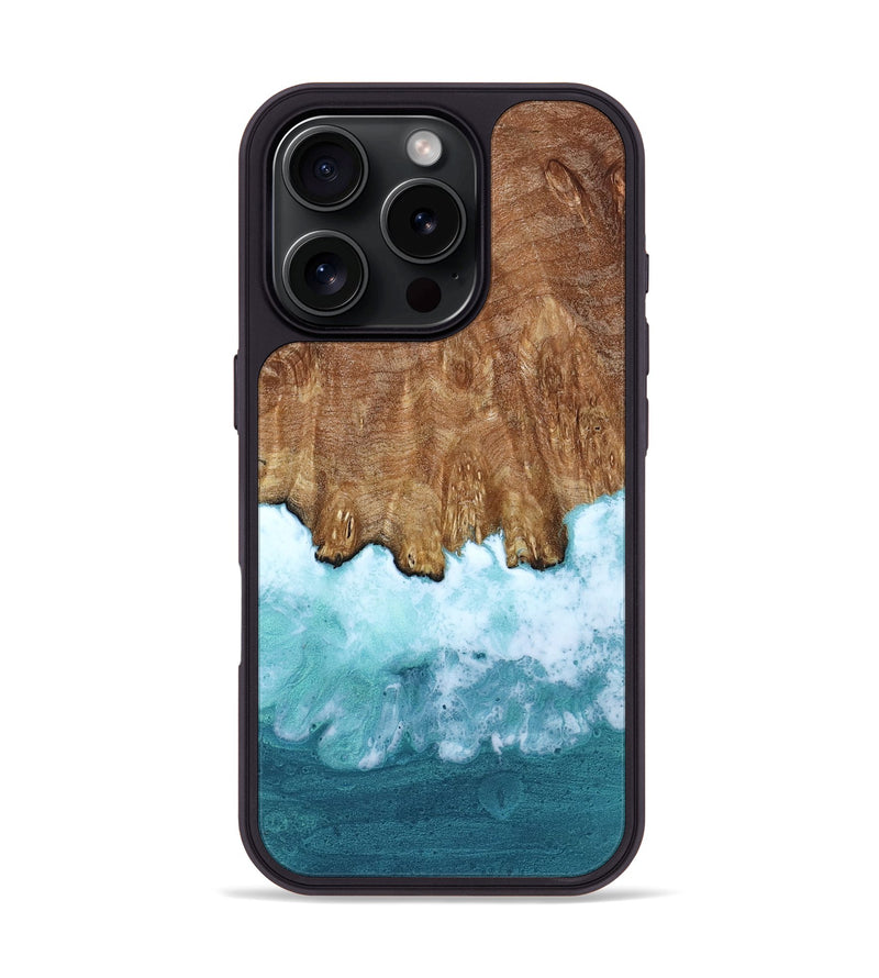 iPhone 16 Pro Wood Phone Case - Rome (Coastal, 790281)