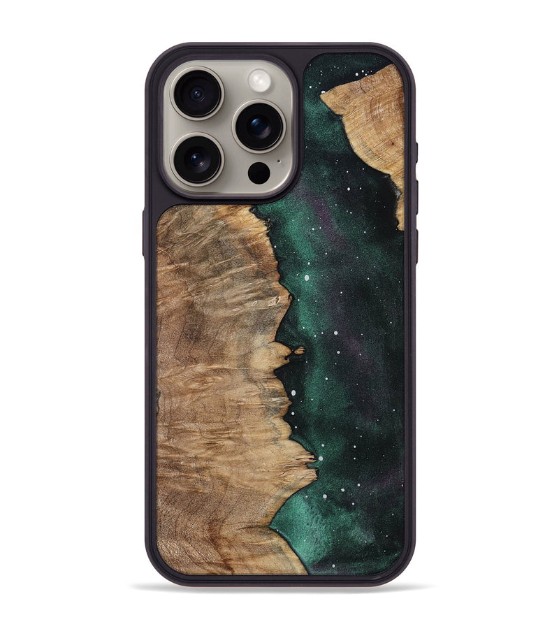 iPhone 15 Pro Max Wood Phone Case - Makala (Cosmos, 790321)