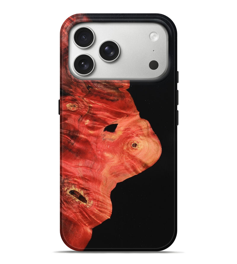 iPhone 17 Pro Max Wood Live Edge Phone Case - Ally (Wood Burl, 790343)