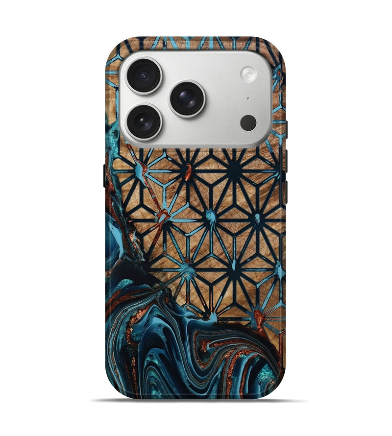 iPhone 17 Pro Wood Live Edge Phone Case - Ocie (Pattern, 790356)