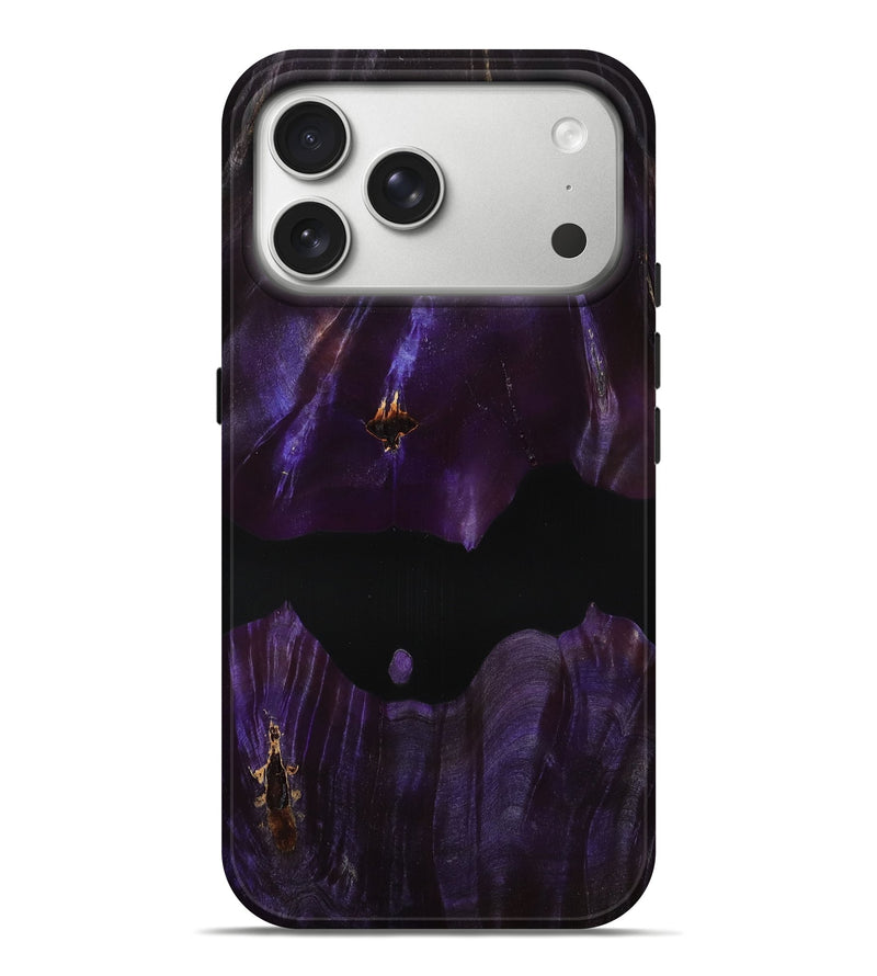 iPhone 17 Pro Max Wood Live Edge Phone Case - Zack (Wood Burl, 790361)