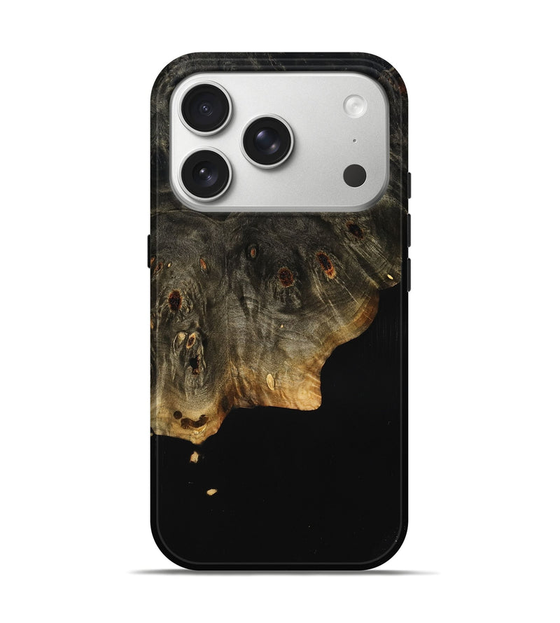 iPhone 17 Pro Wood Live Edge Phone Case - Rene (Wood Burl, 790363)