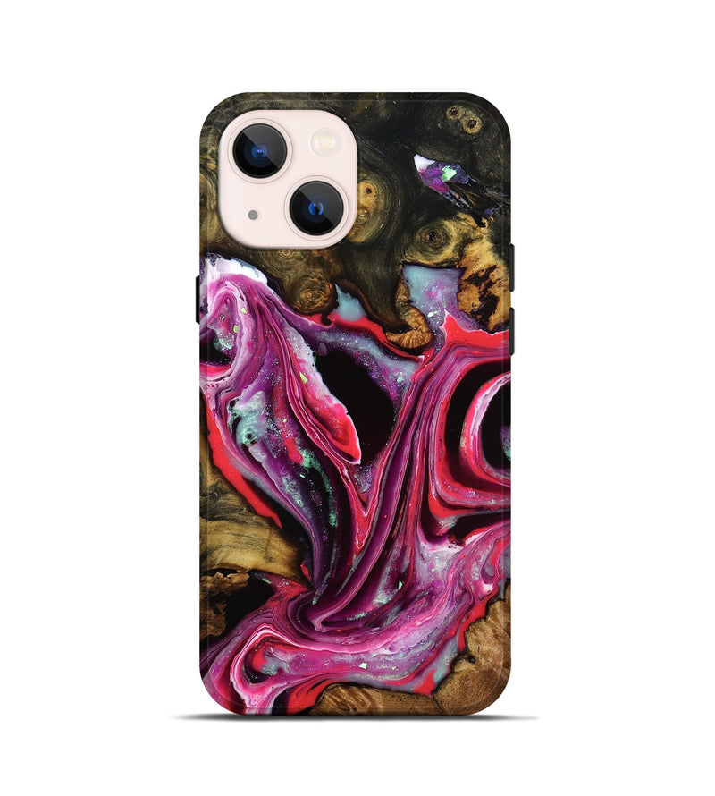 iPhone 13 mini Wood Live Edge Phone Case - Alexys (VIVID, 790377)