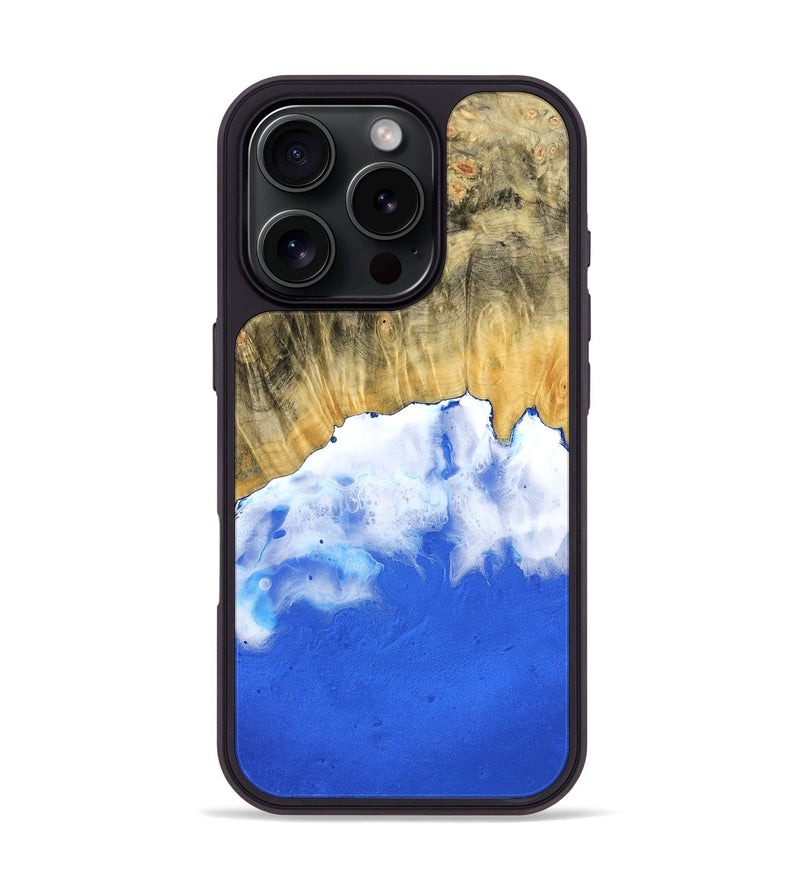 iPhone 16 Pro Wood Phone Case - Aliyah (Coastal, 790423)